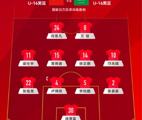 开云官网-💫中国U16vs沙特U16首发：邝兆镭先发，何思凡出战